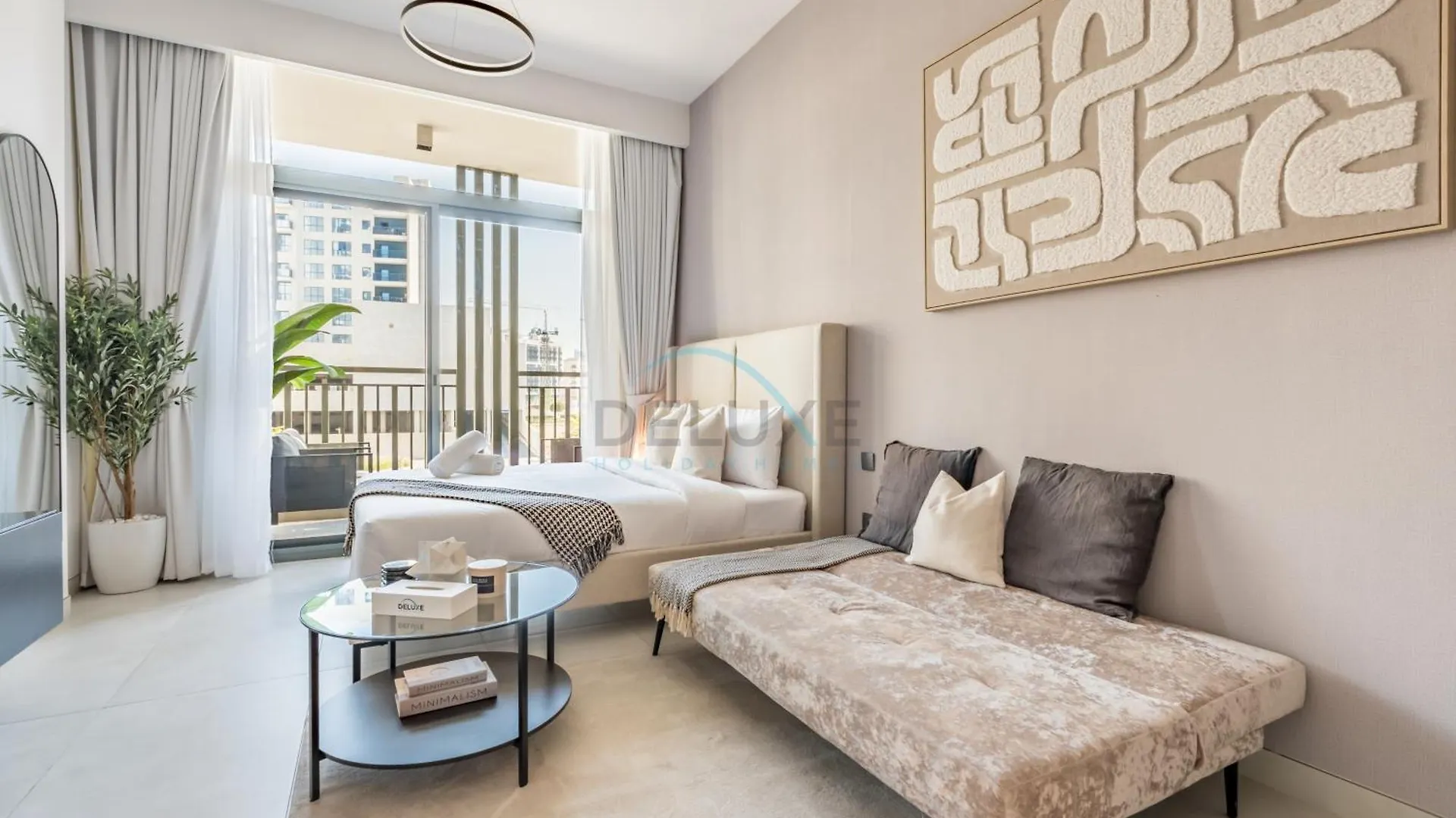 Near Dubai Miracle Garden Studio With Community Views Balcony, Legacy By Sunrise, Arjan United Arab Emirates